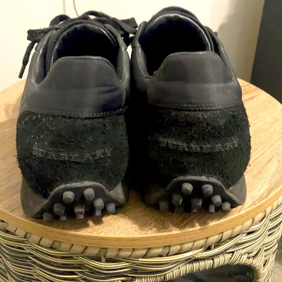 Burberry Shoes Black Canvas/Black Nylon Upper and Mid - Picture 1 of 7